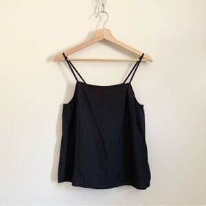 Madewell Black Spaghetti Strap Blouse Top Medium